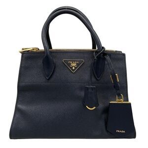 Prada Tote Bag Paradigm Bag 1ba103 Navy X Red X Ivory Paradigm Leather
